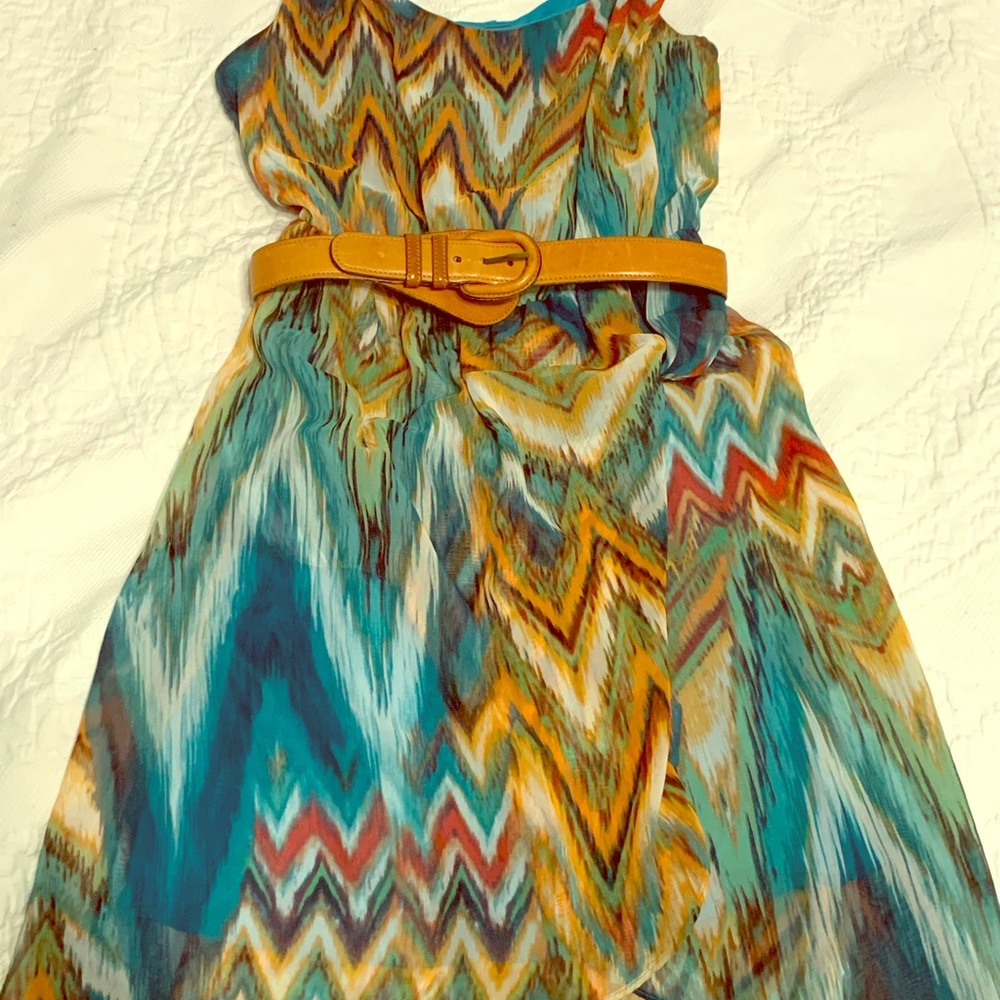 Multi-colored dress